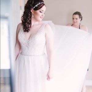 Blush Wedding dress/Prom Dress